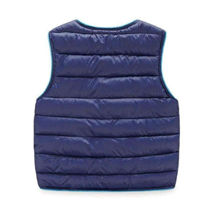 Planet Gates blue / 2T Winter Kids Clothing Sets Warm Duck Down Jackets Clothing Sets Baby Girls & Baby Boys Down suit 3pcs Coats Vest Pants Overcoat