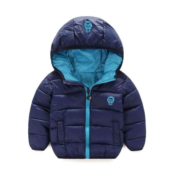 Planet Gates blue / 2T Winter Kids Clothing Sets Warm Duck Down Jackets Clothing Sets Baby Girls & Baby Boys Down suit 3pcs Coats Vest Pants Overcoat