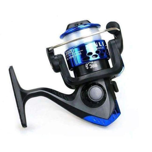 Planet Gates blue / 3 / Other Fishing Reels   Right Left Hand Interchangeable Fishing Wheel Spinning Reels  3 ball bearing 2 Control Systems   ^