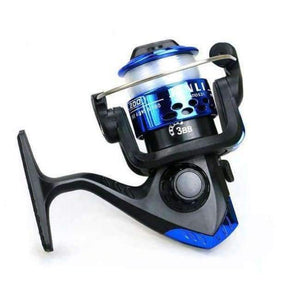 Planet Gates blue / 3 / Other Fishing Reels   Right Left Hand Interchangeable Fishing Wheel Spinning Reels  3 ball bearing 2 Control Systems   ^