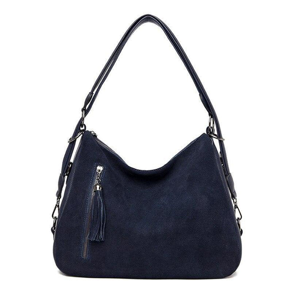 Black Faux Suede Shoulder Bags For Women  Crossbody Bags For Women Luxury Handbags