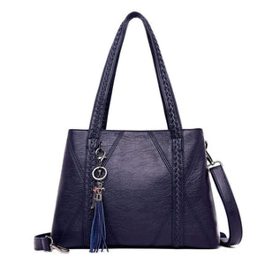 Fashion Tassel Luxury Soft Leather Handbag Women Bag Designer Female Crossbody Bag Shoulder