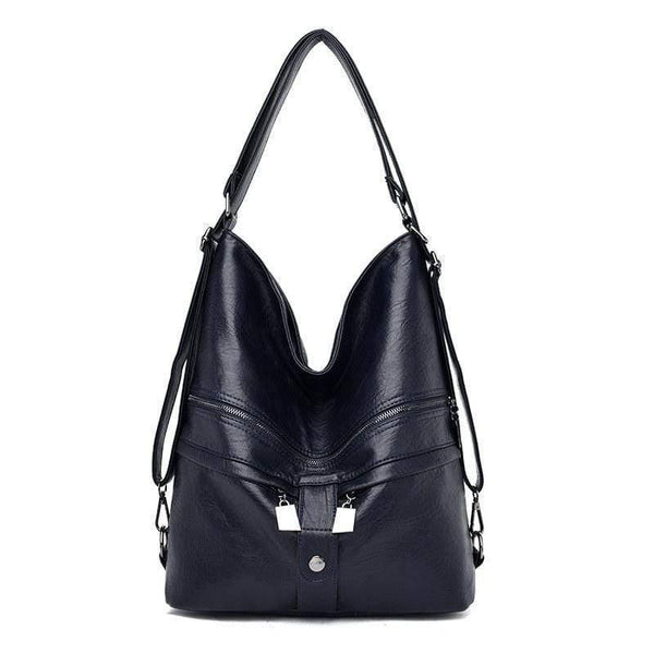 Leather Multifunction Women Bags Fashion Female Large Capacity School Bag Women Shoulder Bags