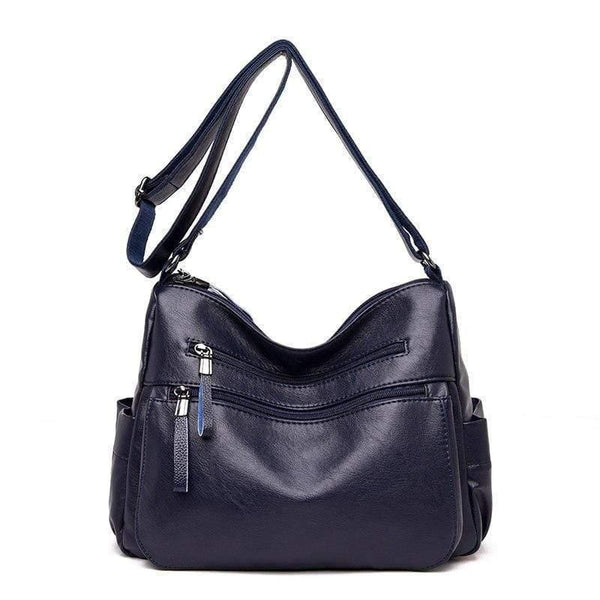 Soft Leather Luxury Handbags Women Bags Designer Multi-pocket Crossbody Shoulder Bags