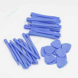 Planet Gates Blue 30pcs Mixed Spudger Opening Pry Tool /Guitar Pick For Cell Phone iPhone Screen Case Pad Laptop Repair