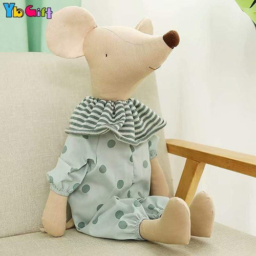 Kawaii Plush Toys Love Mice Mouse Plush Toys For Children Soft Stuffed Baby Doll  Girls Toys Cute Birthday Gift Photography Doll