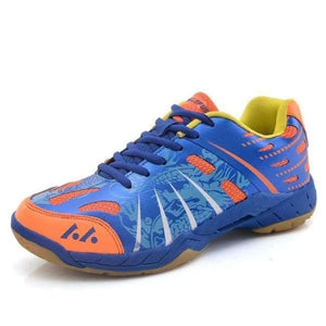 Planet Gates blue / 38 New Light Breathable Badminton Shoes for Men Lace-up Sport Shoes Men's Training Athletic Shoe Anti-Slippery Tennis Sneakers