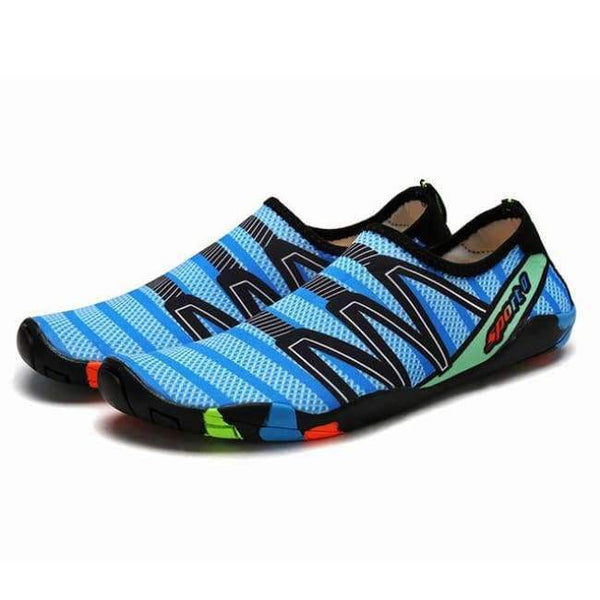 Planet Gates Blue / 38 Swimming Diving Wading Shoes Aqua Water Shoes Light Soft Outdoor Sports Fitness Yoga Shoes Training Sneakers