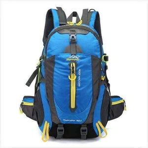 Planet Gates Blue 40L / 30 - 40L / China Climbing Backpack Rucksack 40L Outdoor Sports Bag Travel Backpack Camping Hiking Backpack Women Trekking Bag For Men