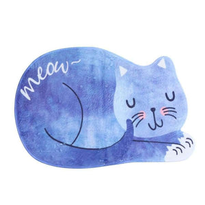 Planet Gates Blue / 40X60CM Bathroom Mat Tea Table Bibulous Antiskid False Sleeping Cat Washable Kitchen Rug Bath Mat Bathroom Products Rug Doormat