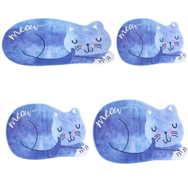 Planet Gates Blue / 40X60CM Bathroom Mat Tea Table Bibulous Antiskid False Sleeping Cat Washable Kitchen Rug Bath Mat Bathroom Products Rug Doormat