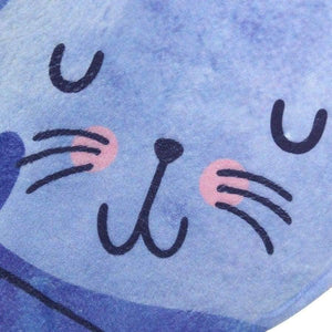 Planet Gates Blue / 40X60CM Bathroom Mat Tea Table Bibulous Antiskid False Sleeping Cat Washable Kitchen Rug Bath Mat Bathroom Products Rug Doormat