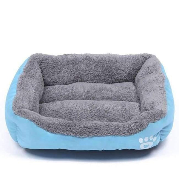 Planet Gates Blue / 42x32 cm Soft PP Cotton Pet Dog Bed Winter Warm Padded Puppy Cat Sofa Bed Cushion Waterproof Cat Dog Pet Mat House