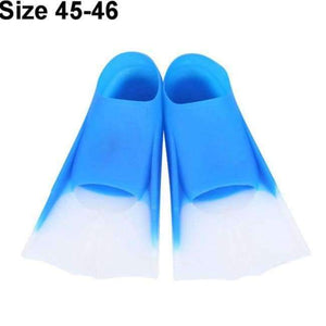 Planet Gates Blue 45-46 Quality Swimming Fins Silicone Diving Fins Long Flippers Scuba Snorkel Swim Fins Shoes for Child Adults Swim Shoes Dropship