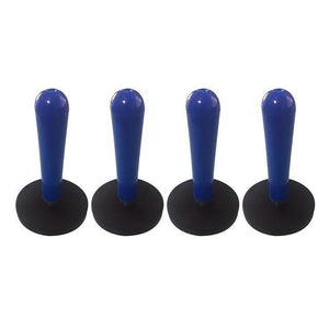 Planet Gates Blue 4pcs 3D Carbon Fiber Car Foil Magnet Holder Vinyl Film Car Wrap Tool Magnetic Application Tool Auto Car Fix Install Tools