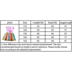 Planet Gates Blue / 4T Baby Girl Dress Children Girl little Pony Dresses Cartoon Princess Party Costume Kids Clothes Summer Clothing