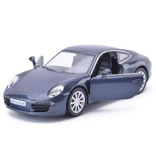 Planet Gates Blue 5" High Simulation Toy Vehicles Diecast Metal Alloy Car Model For Porsche 911 Carrera S Model Cars Toy Vehicles For Kids