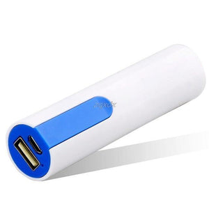 Planet Gates Blue 5V USB Portable Power Bank Case Kit 18650 Battery Charger DIY Box For Cell Phone Z17 Drop ship