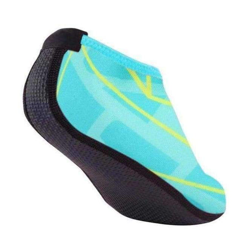 Planet Gates Blue / 6.5 Barefoot Skin Sock Striped Shoes Beach Pool Water Socks GYM Aqua Beach Swim Slipper On Surf Aqua Shoes 0725
