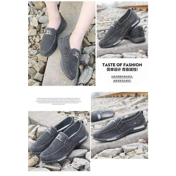 Planet Gates Blue / 6.5 Canvas Men Shoes Denim Lace-Up Men Casual Shoes New 2018Plimsolls Breathable Male Footwear Spring Autumn Hz