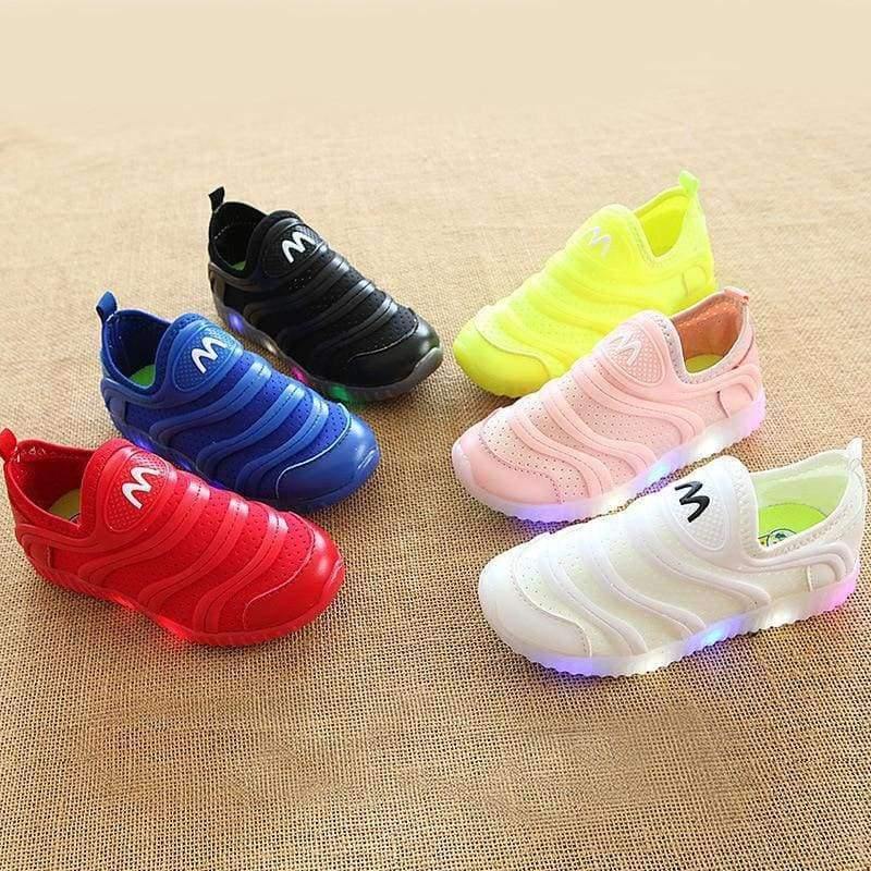 Planet Gates Blue / 6.5 Fashion colorful lighted children shoes LED Lovely Cool New brand Cool kids sneakers casual  baby boys girls shoes