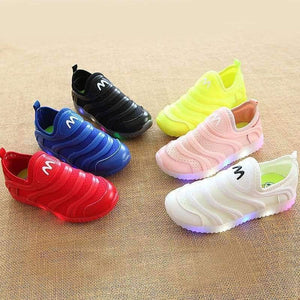 Planet Gates Blue / 6.5 Fashion colorful lighted children shoes LED Lovely Cool New brand Cool kids sneakers casual  baby boys girls shoes