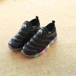 Planet Gates Blue / 6.5 Fashion colorful lighted children shoes LED Lovely Cool New brand Cool kids sneakers casual  baby boys girls shoes