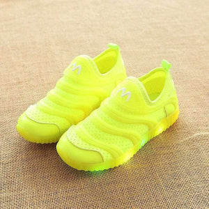 Planet Gates Blue / 6.5 Fashion colorful lighted children shoes LED Lovely Cool New brand Cool kids sneakers casual  baby boys girls shoes