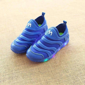 Planet Gates Blue / 6.5 Fashion colorful lighted children shoes LED Lovely Cool New brand Cool kids sneakers casual  baby boys girls shoes