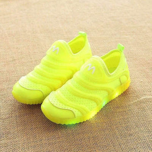 Planet Gates Blue / 6.5 Fashion colorful lighted children shoes LED Lovely Cool New brand Cool kids sneakers casual  baby boys girls shoes