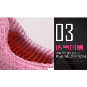 Planet Gates Blue / 6 Women Rubber Sale Limited Summer New! Pgm Golf Female Models Ultra-light Breathable Mesh Shoes Design Fixed Staple 3d Groo