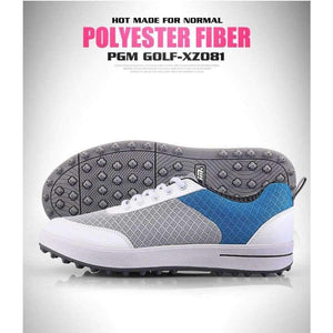 Planet Gates Blue / 6 Women Rubber Sale Limited Summer New! Pgm Golf Female Models Ultra-light Breathable Mesh Shoes Design Fixed Staple 3d Groo
