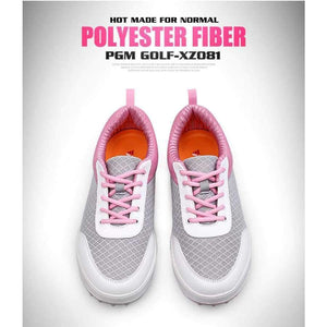 Planet Gates Blue / 6 Women Rubber Sale Limited Summer New! Pgm Golf Female Models Ultra-light Breathable Mesh Shoes Design Fixed Staple 3d Groo