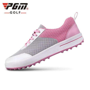 Planet Gates Blue / 6 Women Rubber Sale Limited Summer New! Pgm Golf Female Models Ultra-light Breathable Mesh Shoes Design Fixed Staple 3d Groo