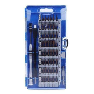 Planet Gates blue 60 in 1 S2 Alloy Magnetic Screwdriver Set Precision multi-function Driver Electronics Repair Tool Kit for Cell Phone Tablet PC