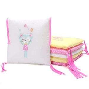 Planet Gates Blue 6Pcs/Lot Baby Bed Protector Crib Bumper Pads Baby Bed Bumper in the Crib Cot Bumper Safety Cotton Blend Baby Bedding Set Rail