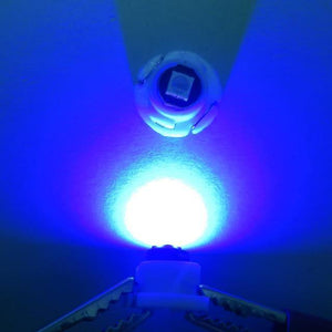 Planet Gates Blue / 74.7 WLJH 10x T3 T4.2 T4.7 Led Neo Wedge 3030 SMD Heater A/C Climate Control Backlight Gauge Instrument Dash Light Lamp Bulb for Car