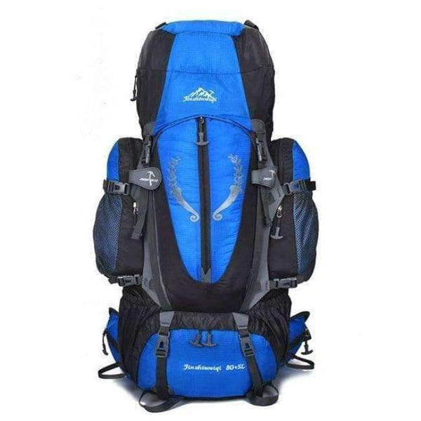 Planet Gates Blue 85L Outdoor Backpack Travel Multi-purpose climbing backpacks Hiking big capacity Rucksacks camping sports bags