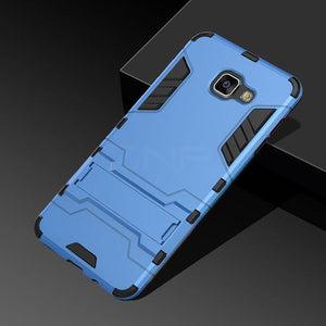 Planet Gates Blue / A3 A310 2016 ZNP Full Shockproof Armor Stand Cover Case For Samsung Galaxy A5 A3 A7 A8 Plus Holder Phone Case For Samsung J5 J7 A7 A5 A3 Case