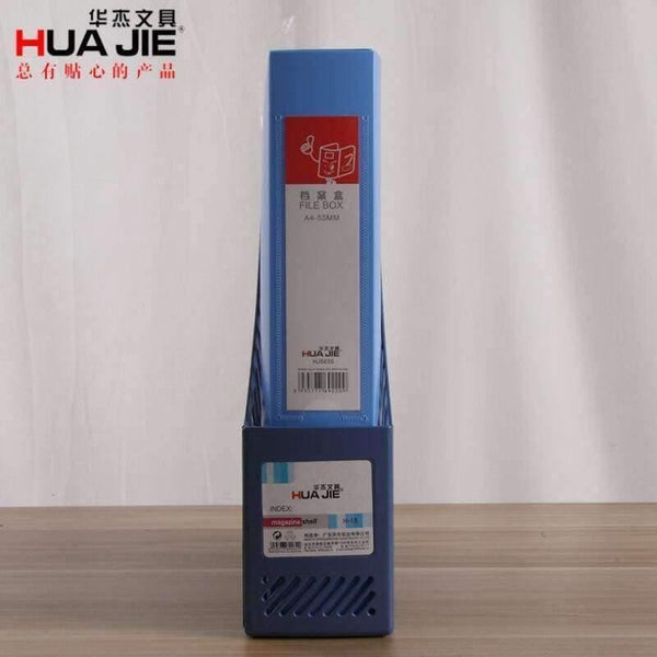 Planet Gates Blue A4 File basket Magazine rack Office Data Rack File Basket office Supplies School Stationery Enterprise Desktop Storage