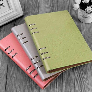 Planet Gates blue / A5 A5 Dokibook Spiral Notebook Leather Cover Organizer Writing Pads LOGO Customized Notebooks And Agenda Planner Journal Book