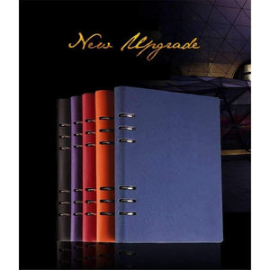 Planet Gates blue / A5 A5 Dokibook Spiral Notebook Leather Cover Organizer Writing Pads LOGO Customized Notebooks And Agenda Planner Journal Book