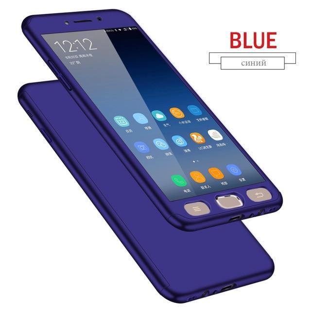 Planet Gates ZNP 360 Full Protection Cover Case For Samsung Galaxy J4 J6 Plus 2018 With Glass Phone Case For Samsung J8 A7 A8 Plus 2018 Case