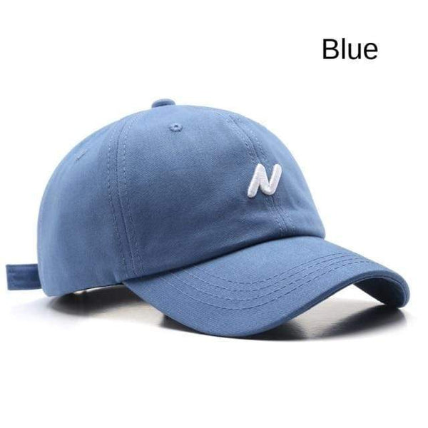 Planet Gates Blue / Adjustable Casual Baseball Cap for Women and Men Fashion N Embroidery Summer Visors Cap Boy Girls Cotton Snapback Hat Casquette