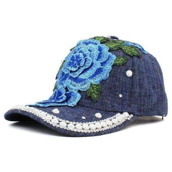 Planet Gates Blue ALTOBEFUN Fashion Spring Summer Colorful Floral Women Sun-shading Baseball Cap Lady  Girl Hip Hop Hat Feminino AD901