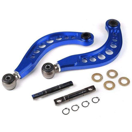 Planet Gates Blue Aluminium Car Rear Camber Kits Lower Control Arm Camber Arm Kit for Honda Civic DX/LX/EX/SI FG2 FD 06-11