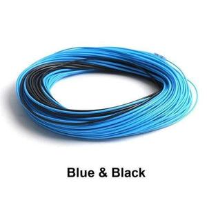 Planet Gates Blue and Black / 4.0 Weight Forward Floating Fly Fishing line With Sinking Tip 100FT Multy Size To Choose Fly Line
