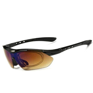 Planet Gates Blue and Black Frame Sport  Hiking eyewear Camping Hunting Tactical Goggles  Cycling Glasses fishing Sunglasses with 5 lenses