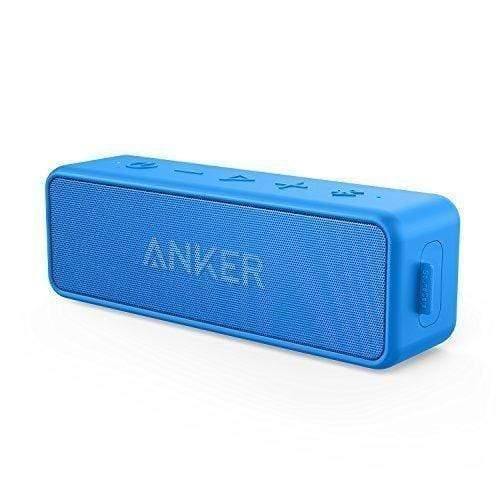 Planet Gates Blue Anker Soundcore 2 Portable Bluetooth Wireless Speaker Better Bass 24-Hour Playtime 66ft Bluetooth Range IPX7 Water Resistance
