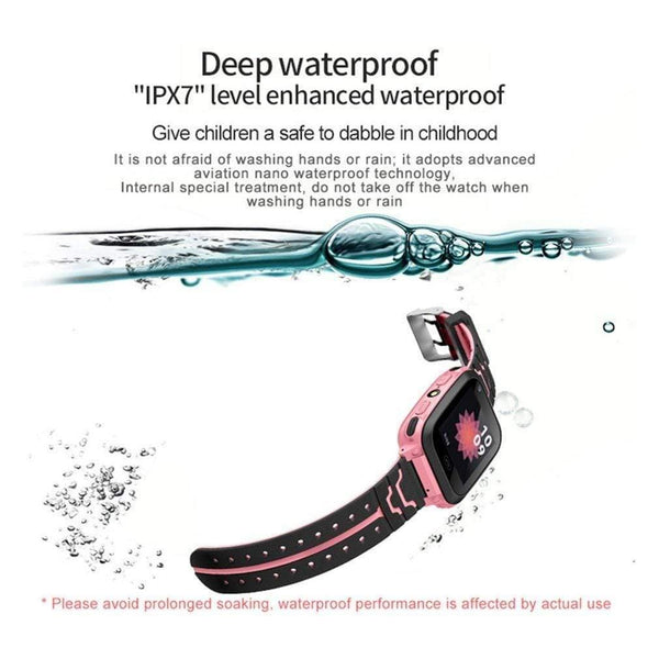 Planet Gates blue Anti Lost GPRS Positioning Smart Children's Watches SOS Smart Camera Phone Call Kids Smart Camera Clock Baby Boy Girls Gift